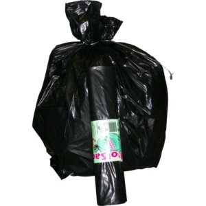 Sacchi per immondizia Cagliplast - 140 litri - 0,05 µm - Nero - 20705 (conf.200)-0