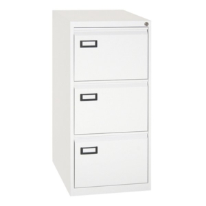 Classificatore Kubo Bertesi - Grigio - 3 cassetti - 46x62x101 cm - Bianco -0