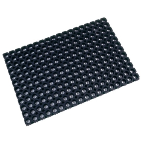 Tappetino Octo Floortex - Nero - 80x120 cm - FC481222OCBK-0