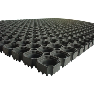 Tappetino Octo Floortex - Nero - 100x150 cm - FC4101522OCBK-0