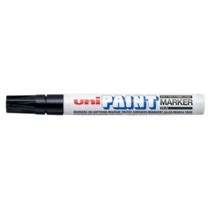 Paint marker Uni-Ball - Pennarello a vernice Nero - tonda - 2,2-2,8 mm-0