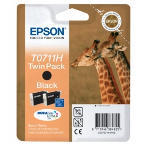 Originale Epson C13T07114H10 conf.2 cartucce Ink-jet blister RS T0711H Nero-0