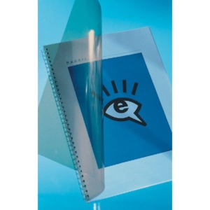 Copertine in PVC per rilegatura GBC - A4 - 150 µm - Trasparente - CE011580E (conf.100)-0