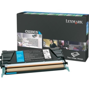 Originale Lexmark C5220CS Toner return program Ciano-0
