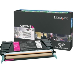 Originale Lexmark C5220MS Toner return program Magenta-0