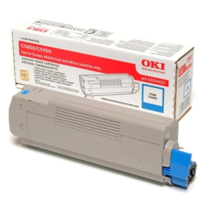 Originale OKI 43324423 Toner Ciano-0