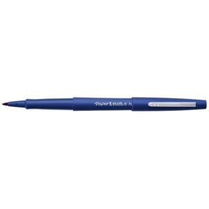 Penne con punta sintetica Flair Nylon Paper Mate - Blu - 1 mm - S0191013 (conf.12)-0