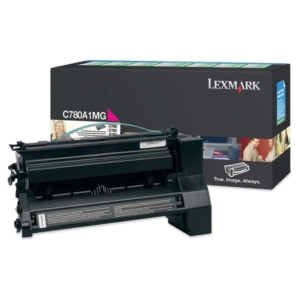 Originale Lexmark C780A1MG Toner return program Magenta-0