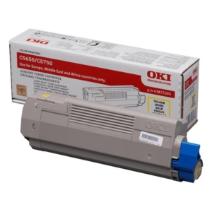 Originale OKI 43872305 Toner Giallo -0