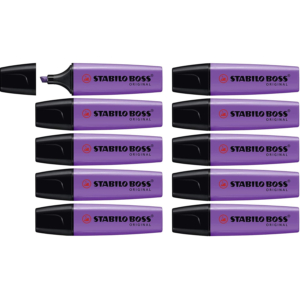 Evidenziatori Stabilo Boss Original - lavanda - 2-5 mm (conf.10)-0