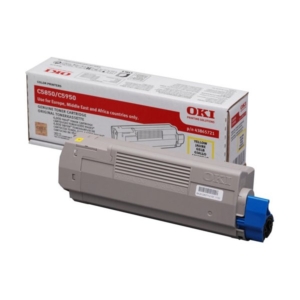 Originale OKI 43865721 Toner Giallo -0