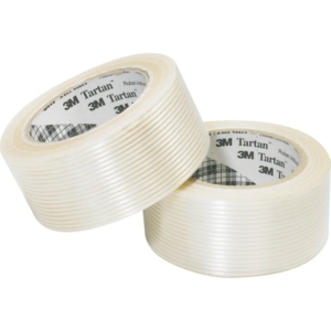 Nastri adesivi rinforzati Tartan™ 8953 Filament Scotch - 50 mm x 50 m - Trasparente (conf.6)-0