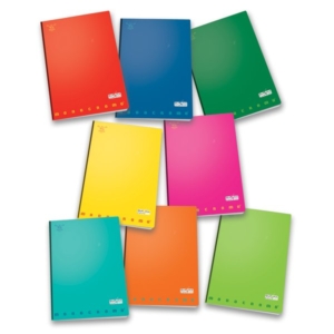 Quaderno a righe 1R A4 Pigna Monocromo - 100 g/m² - 36 fogli-0