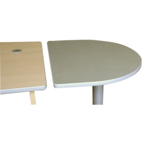 Allungo per scrivania Alessandria Unisit color Acero - 80x60 cm-0