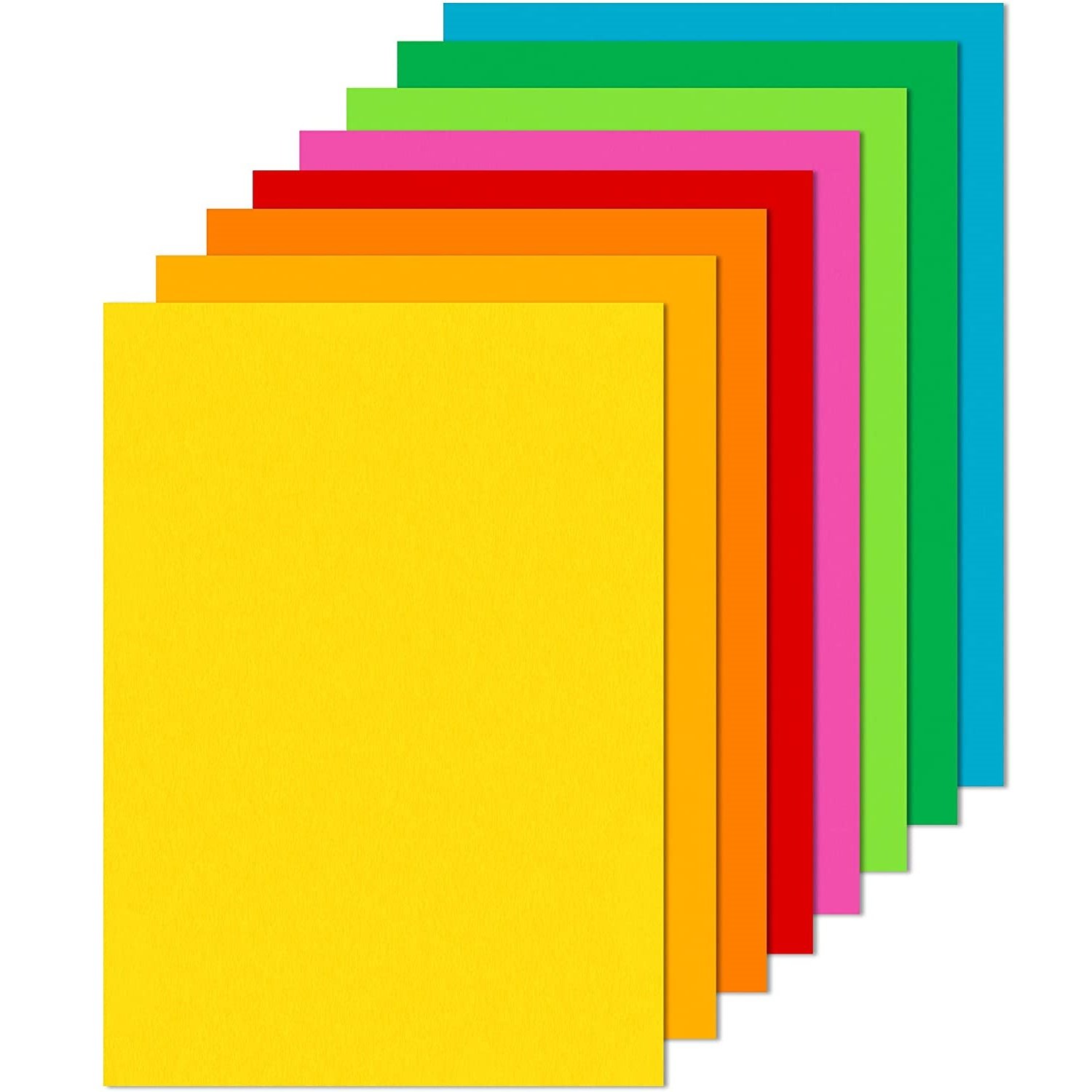 Cartoncini colorati tinte forti Rismaluce Favini - A3 - 200 g/m² - 8 Assortito - 29,7x42 cm (125 fogli)-184837 - Loveoffice