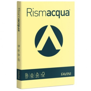 risme cartoncini colorati giallo da 200