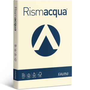 Cartoncini colorati Rismacqua Favini A4 - 140 g/m² - Avorio(200 fogli)-0