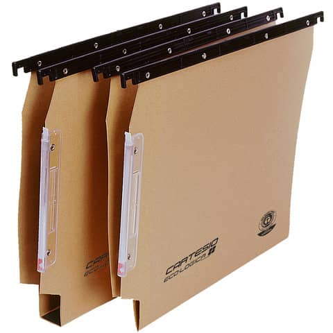 Cartelle sospese Linea Cartesio Eco-logica Bertesi - per armadio - 33 cm - U3 (conf.25)-0 - Loveoffice