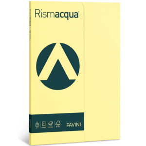 Risma Cartoncini Favini - tenui - A4 - 200 g/m² - Giallo chiaro (50 fogli)-0