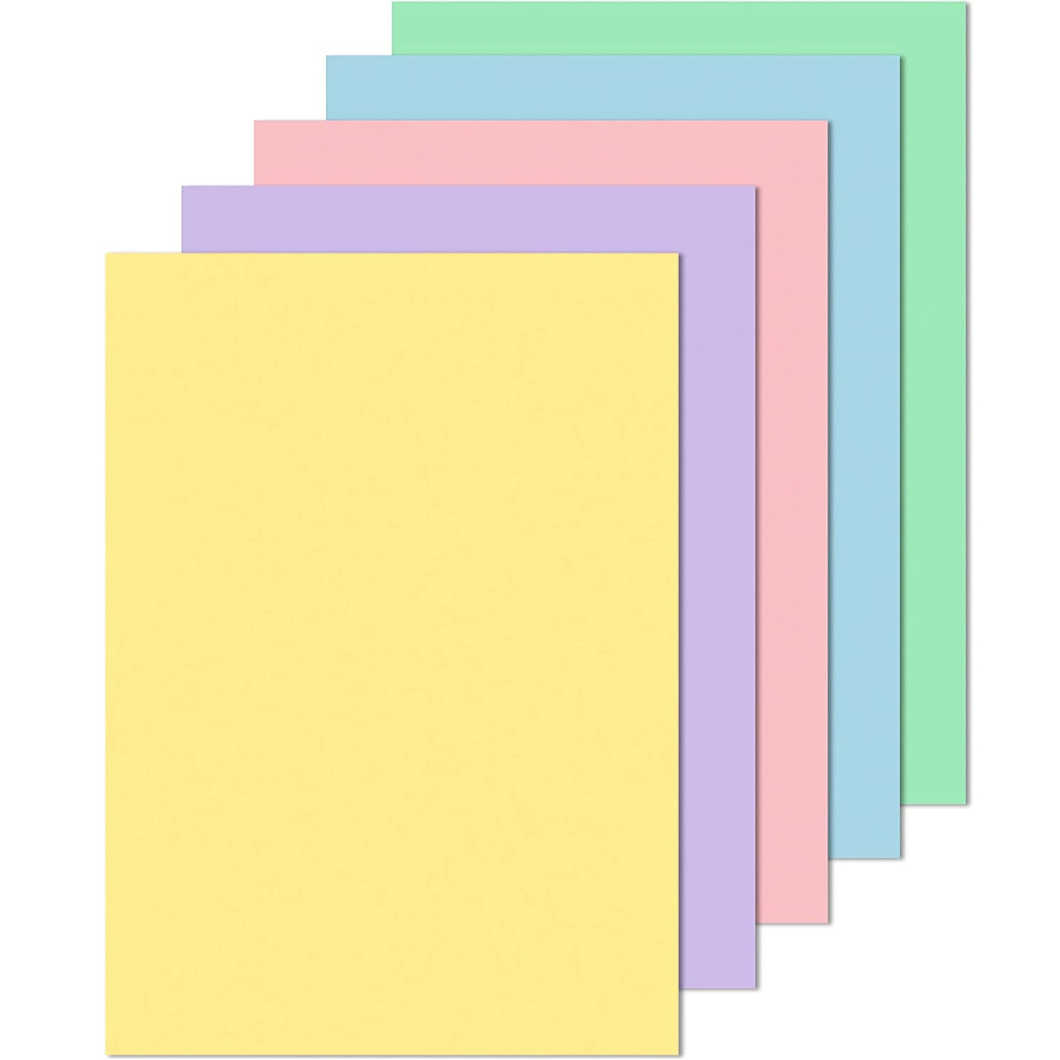 Cartoncini A3 tinte tenui Rismacqua Favini - 200 g/m² - 5 colori assortiti - 29,7x42 cm (125 fogli)-184839 - Loveoffice