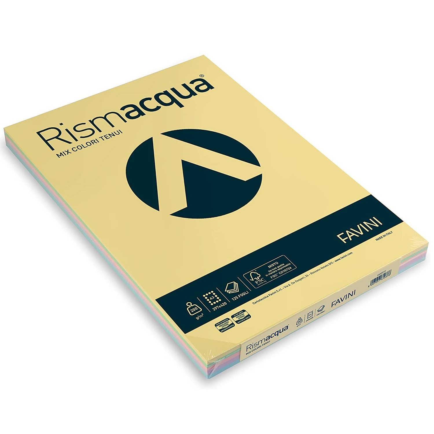 risme carta colorata assortiti da 125 - Loveoffice