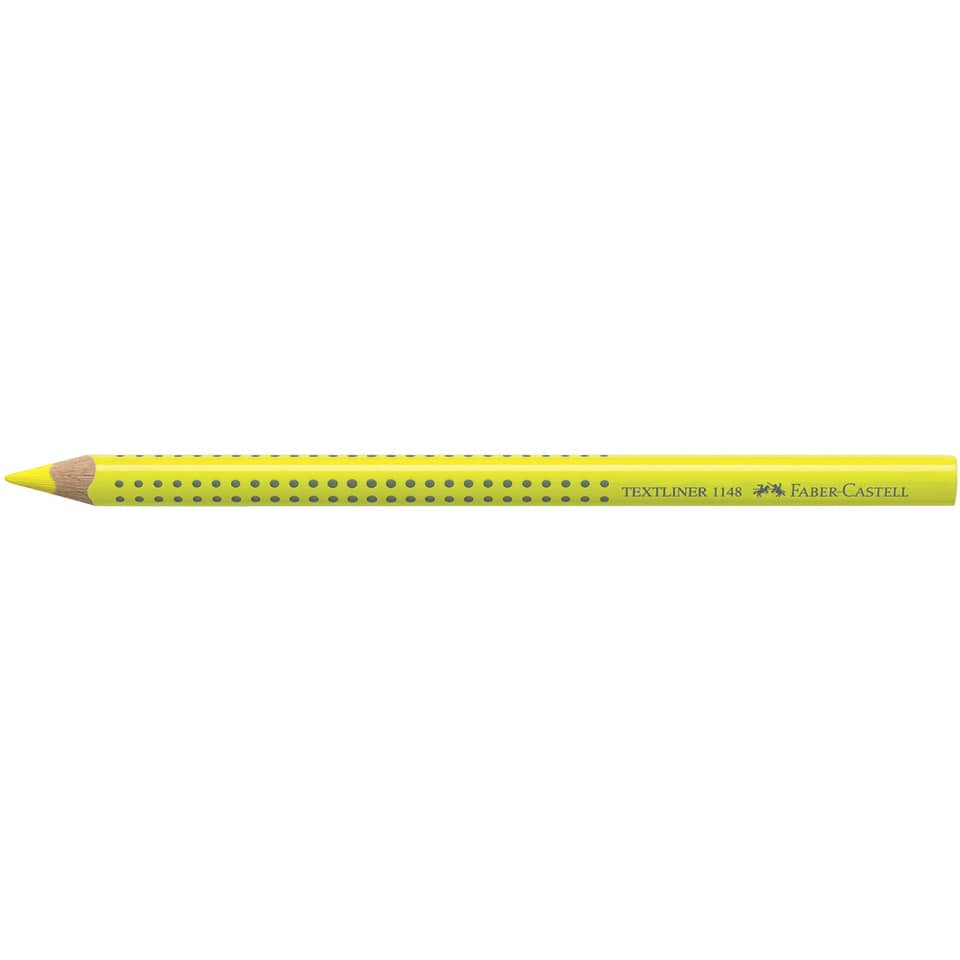 Matita Evidenziatore Gialla presa ergonimica Textliner Dry 1148 Faber Castell - 114807-0 - Loveoffice