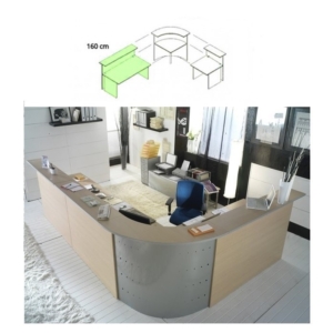 Scrivania per Reception Alessandria - 160 cm