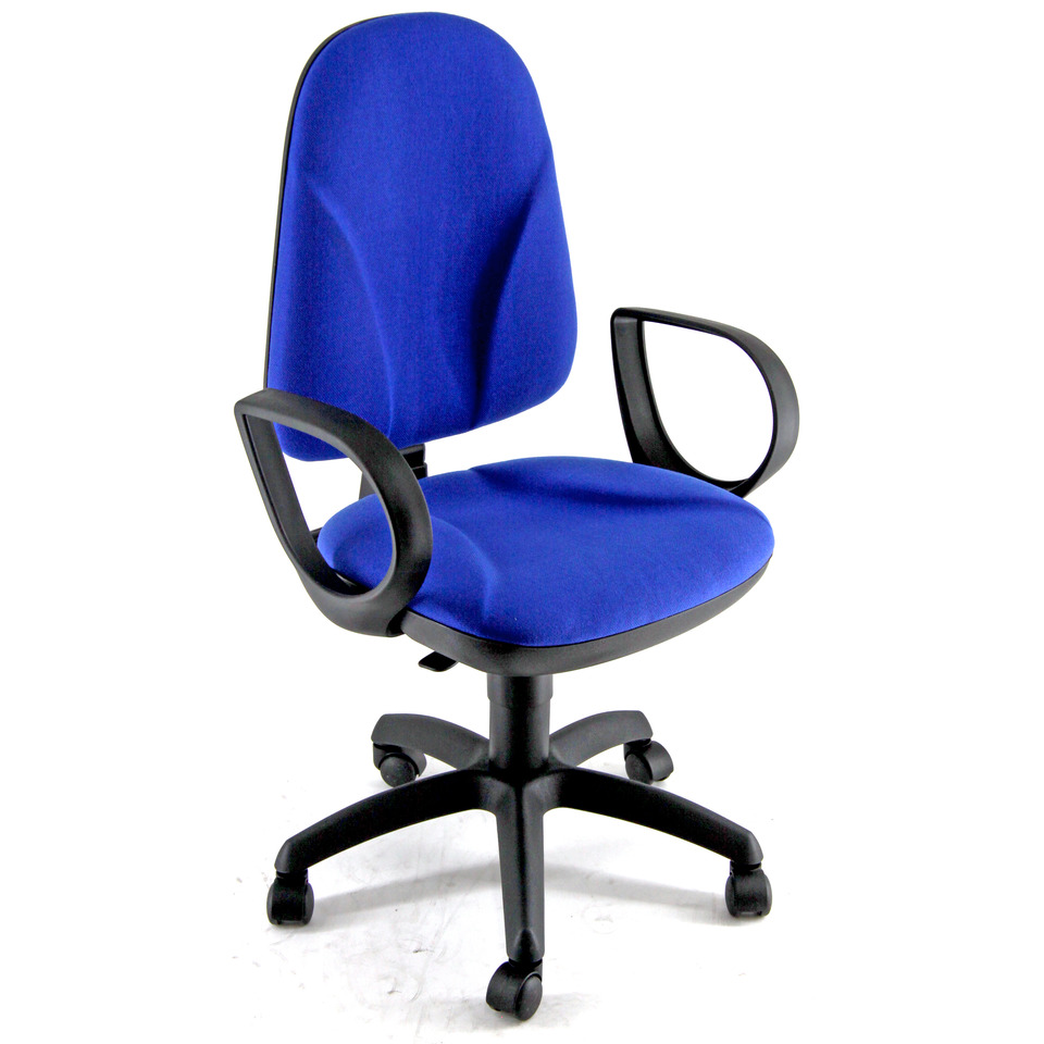 Sedia operativa Blu Salsa Unisit - polipropilene - Braccioli opzionali-0 - Loveoffice
