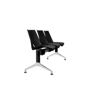 Panca 4 posti con tavolo STRIKE UNISIT - plastica - Nero - SK4PT/NE-0