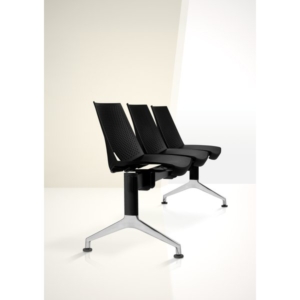 Panca 5 posti STRIKE UNISIT - plastica - Nero - SK5P/NE-0