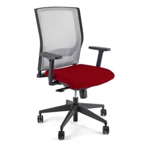 Sedia ergonomica semidirezionale X RAY UNISIT - polipropilene - Rosso-0