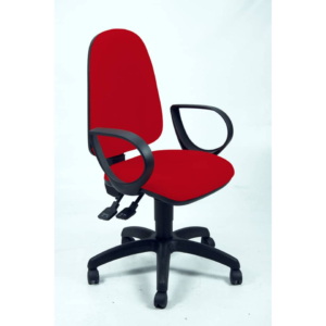 Sedia da scrivania operativa eco-smart TEAM UNISIT - ignifugo - Rosso - TMSY/IR-0