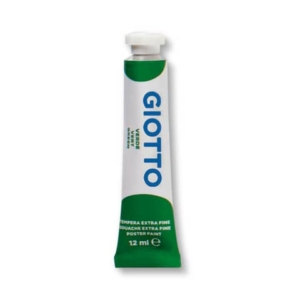 Tubetti tempera GIOTTO - 12 ml - Verde brillante - 3520 12 (conf.6)-0