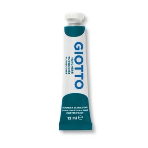 Tubetti tempera GIOTTO - 12 ml - turchese - 3520 18 (conf.6)-0