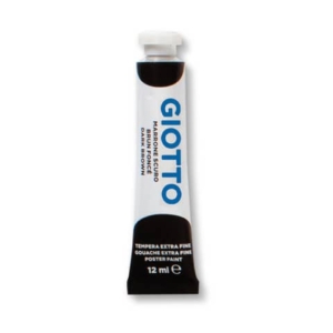 Tubetti tempera GIOTTO - 12 ml - Marrone scuro - 3520 23 (conf.6)-0
