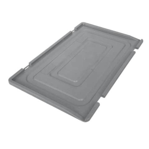 Contenitore in polipropilene a norma europea Viso Grigio - 40x60x2 cm - E640-0