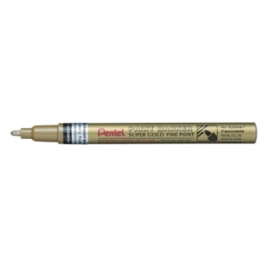 Paint Marker Pentel - punta fine da 2,9 mm - Pennarello a vernice Oro-0