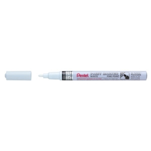 Paint Marker Pentel - punta fine da 2,9 mm - Pennarello a vernice Bianco -0