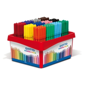 Pennarelli Turbo GIOTTO - Schoolpack Turbo Color - 0,5-2 mm - Assortito (conf.144)-0