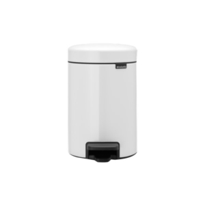 Pattumiera a pedale Brabantia - 3 litri - 17x23,5x26,5 cm - Bianco - 112126-0