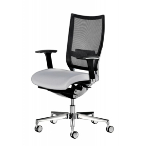 Sedia ergonomica CONCEPT UNISIT - similpelle - Bianco - COT/KQ-0