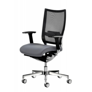Sedia ergonomica CONCEPT UNISIT - similpelle - Grigio - COT/KG-0