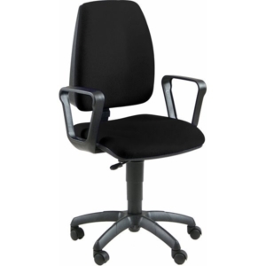 Sedia girevole con braccioli Nera- Unisit Jupiter Eco smart - polipropilene - JUBR/ID-0