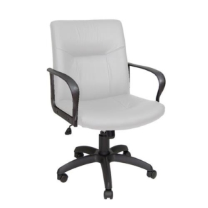 Sedia direzionale eco-smart ERIDANUS UNISIT - similpelle - Bianco - ERD/KQ-0