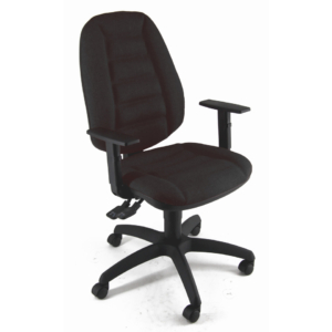 Sedia operativa eco-smart CERERE UNISIT - ignifugo - Nero-0