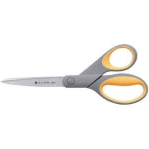 Forbici Titanium Super Westcott - 21 cm - asimmetrica Giallo/Grigio - E-30481 00-0