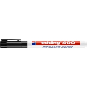 Pennarello indelebile Nero Edding 400 - 1 mm-0