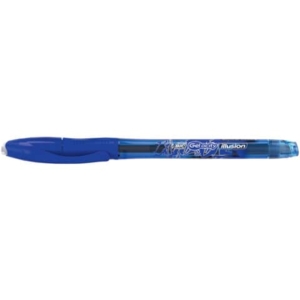 Penne cancellabili Gel-ocity illusion gel Bic - 0,7 mm - Blu (conf.12)-0