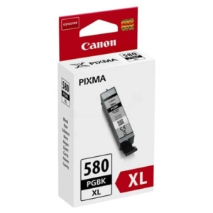 Originale Canon Ink-jet 2024C001 Cartuccia alta capacità ink pigmentato ChromaLife100 PGI-580PGBK - XL - Nero-0