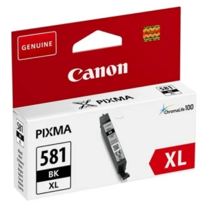 Originale Canon Ink-jet 2052C001 Cartuccia alta capacità ChromaLife100 CLI-581BK - XL - Nero-0